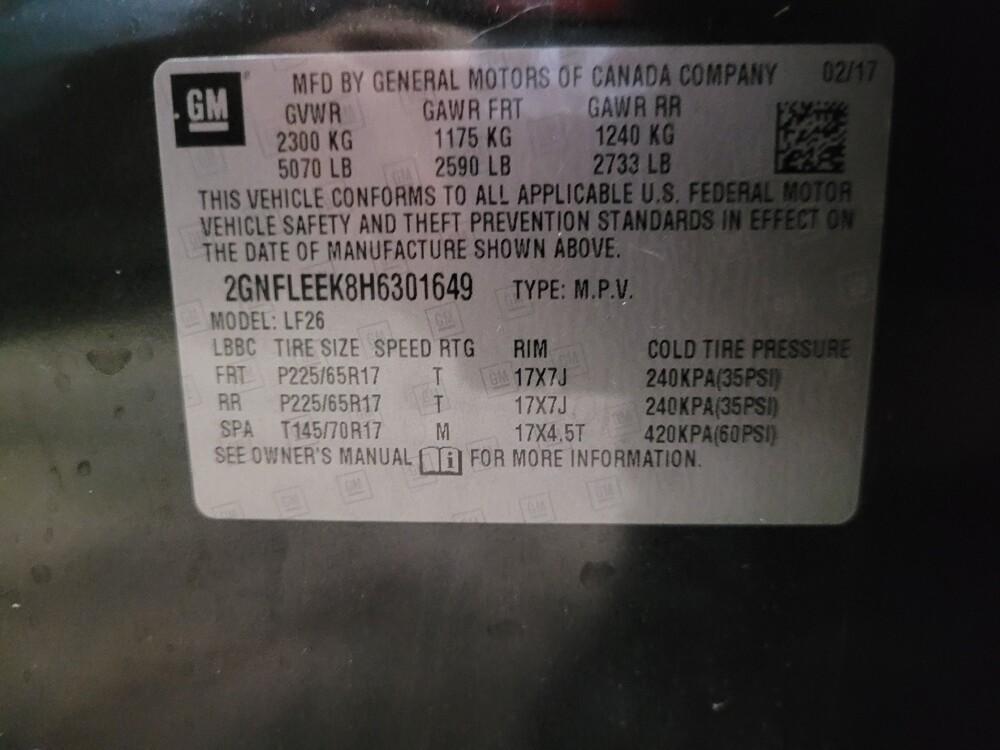 2017 Chevrolet Equinox in Chesapeake, VA 23320 - 18112428 33