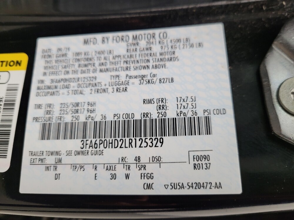 2020 Ford Fusion in St. Louis, MO 63125 - 18112434 33