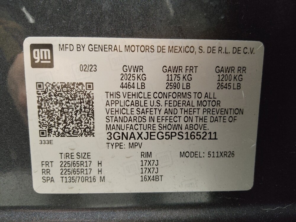 2023 Chevrolet Equinox in Lakewood, CO 80215 - 18112463 33