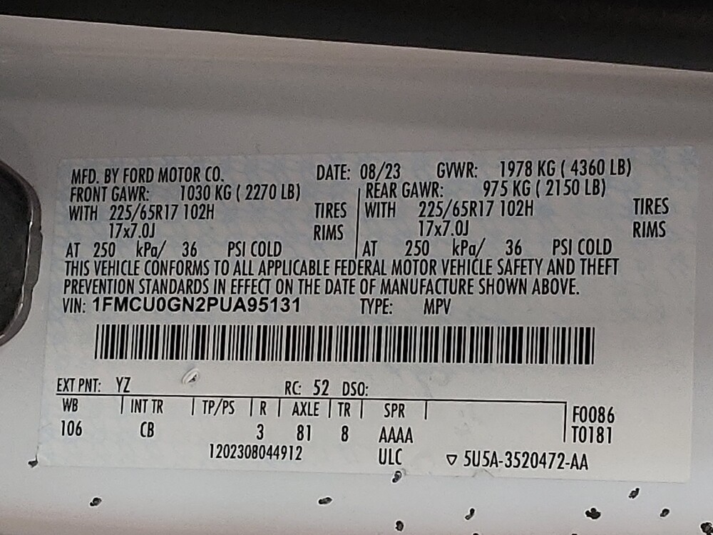 2023 Ford Escape in Tulsa, OK 74145 - 18112507 33