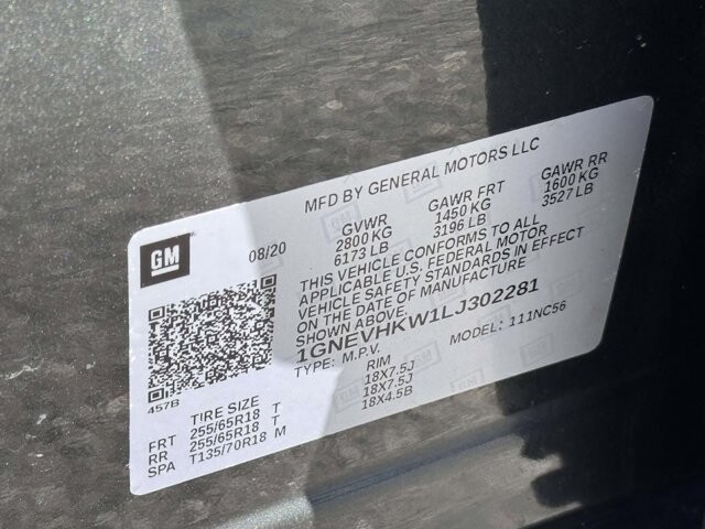 2020 Chevrolet Traverse in Winchester, VA 22602 - 18112540 30