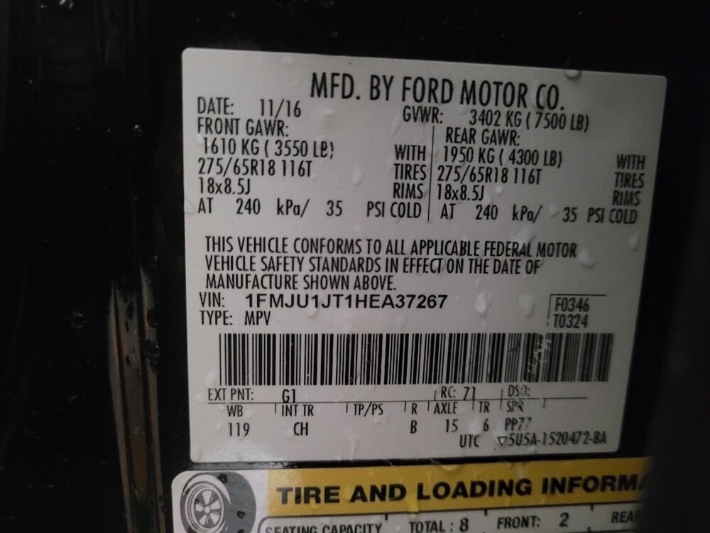 2017 Ford Expedition in Conyers, GA 30094 - 18112587 33