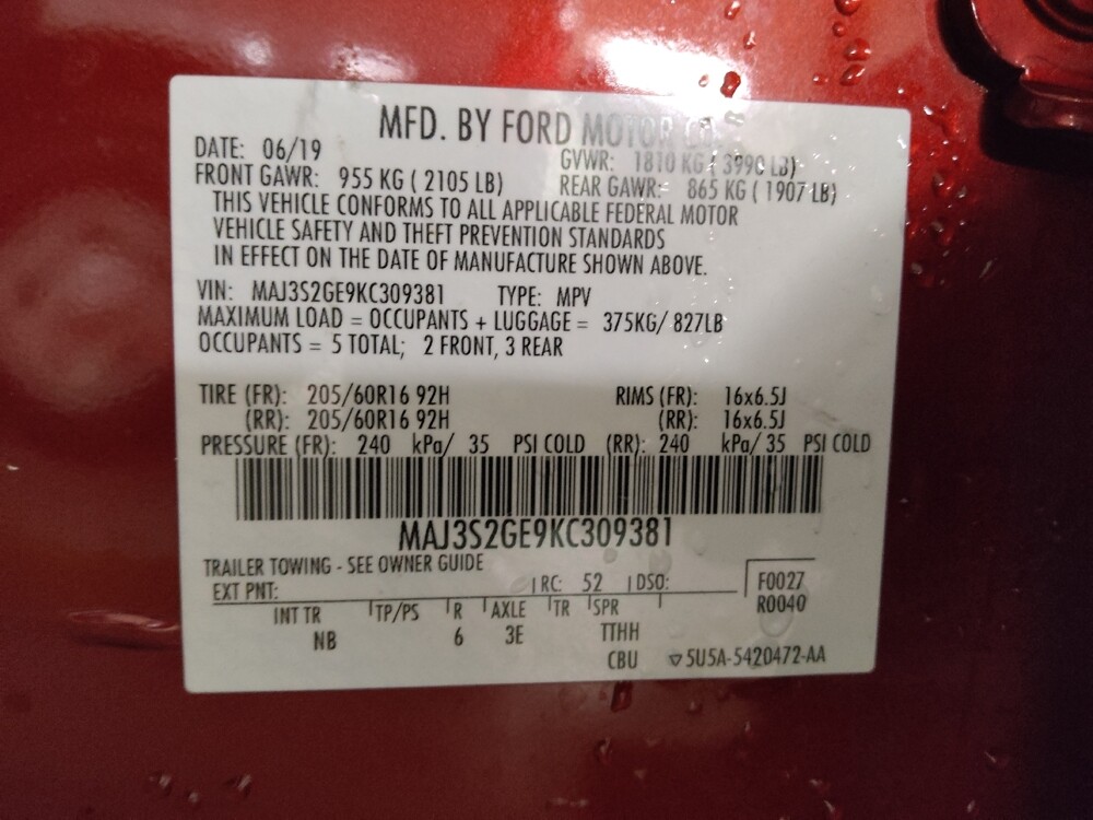 2019 Ford EcoSport in Jackson, MS 39211 - 18112589 33