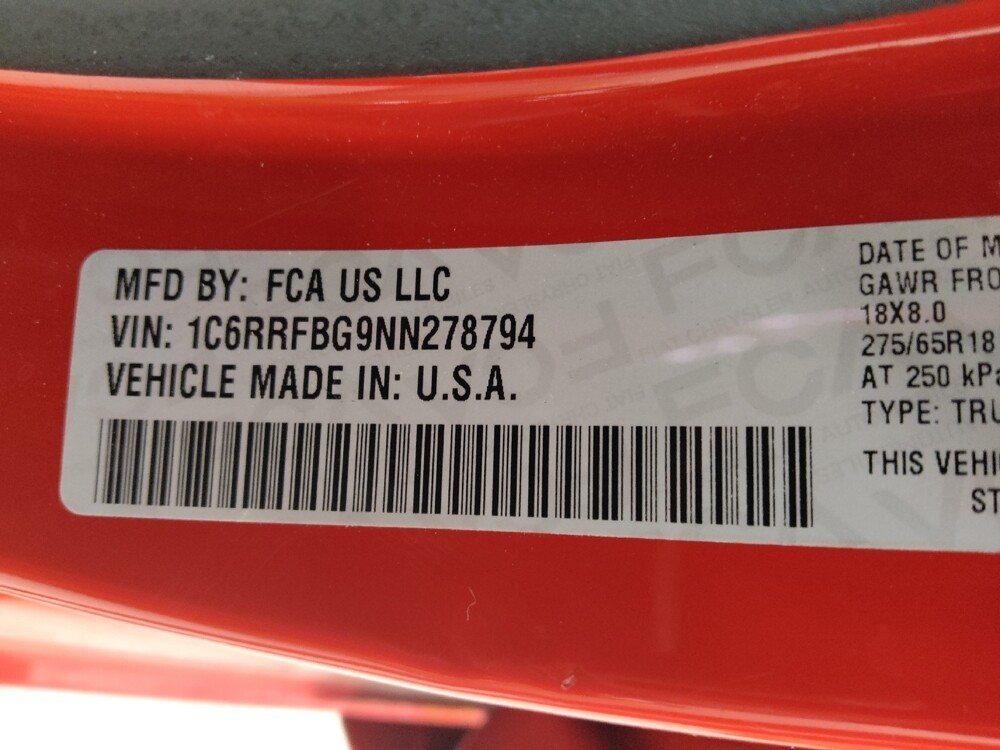 2022 RAM 1500 in Augusta, GA 30907 - 18112609 33