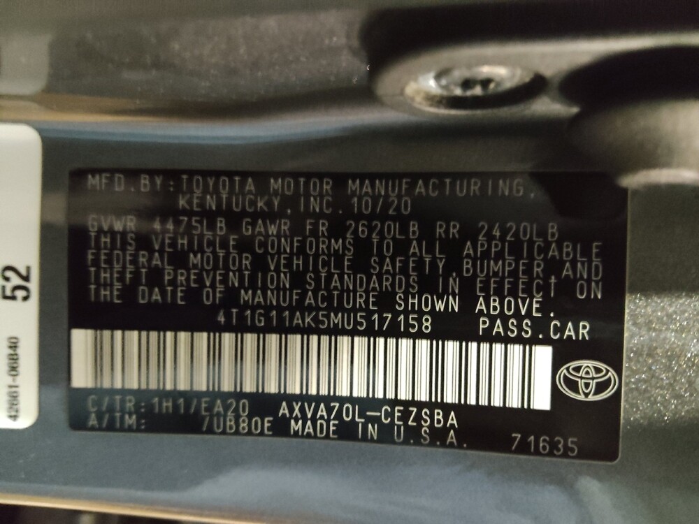 2021 Toyota Camry in Fort Worth, TX 76116 - 18112619 33