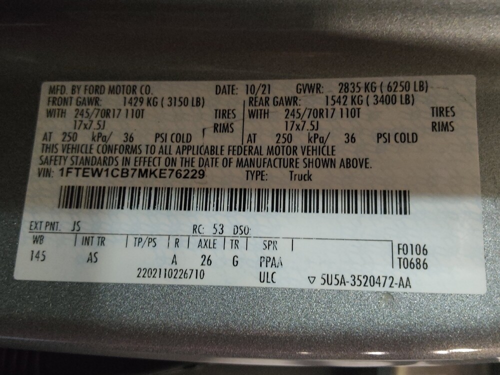 2021 Ford F150 in Arlington, TX 76011 - 18112624 33