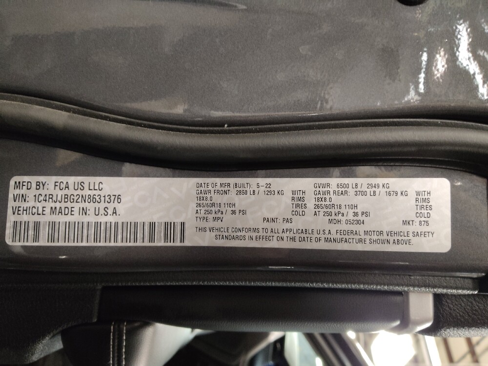 2022 Jeep Grand Cherokee L in Arlington, TX 76011 - 18112625 33