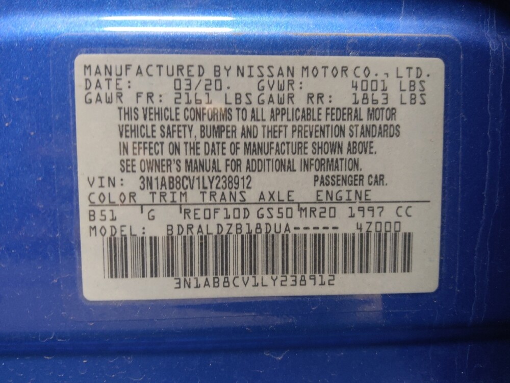 2020 Nissan Sentra in Phoenix, AZ 85015 - 18112628 33