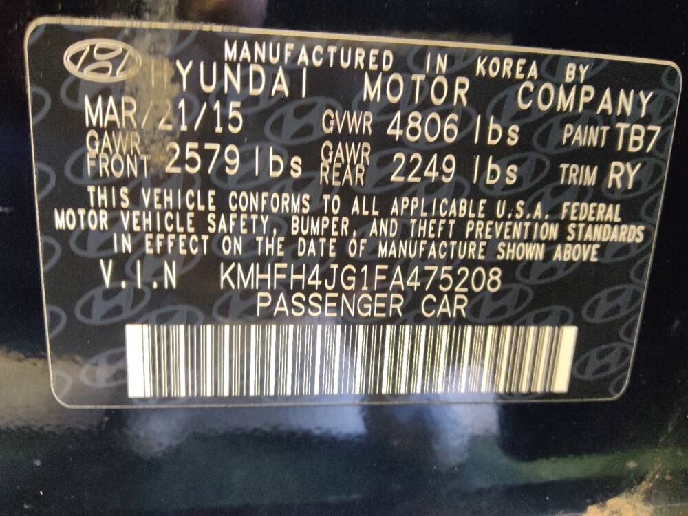 2015 Hyundai Azera in Chandler, AZ 85225 - 18112629 33