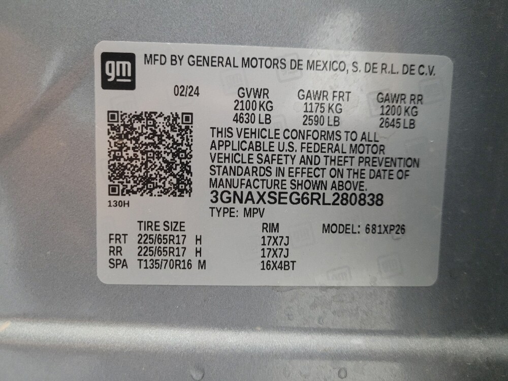 2024 Chevrolet Equinox in Phoenix, AZ 85015 - 18112632 33