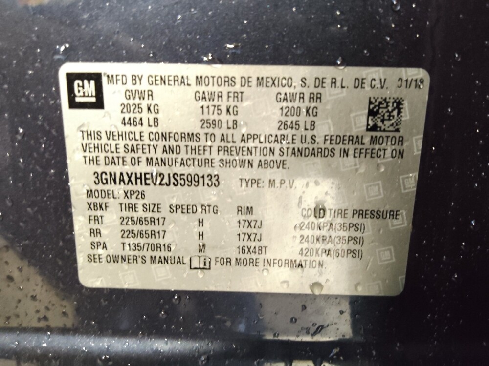 2018 Chevrolet Equinox in Birmingham, AL 35215 - 18112639 33