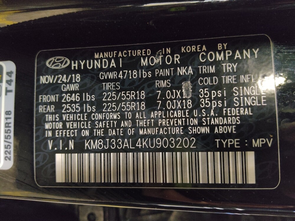 2019 Hyundai Tucson in Tampa, FL 33612 - 18112648 33