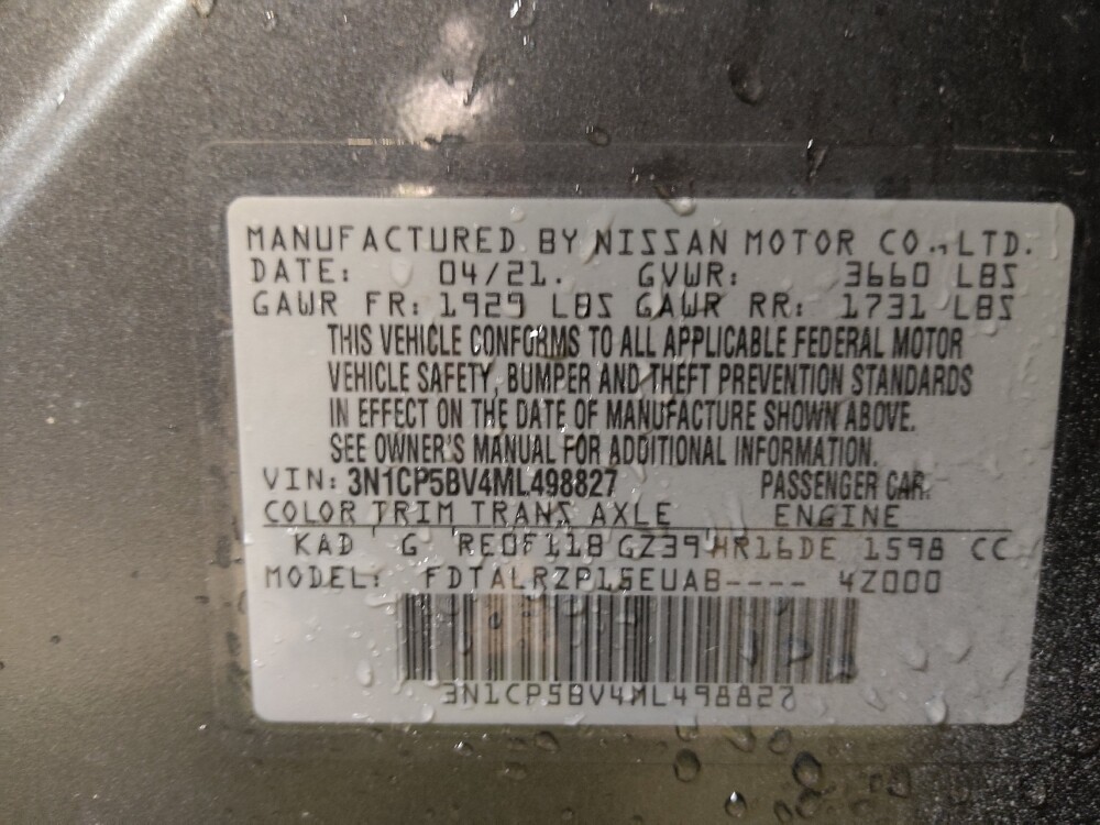 2021 Nissan Kicks in Tallahassee, FL 32304 - 18112656 33