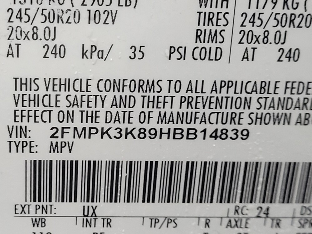 2017 Ford Edge in Las Vegas, NV 89104 - 18112669 33