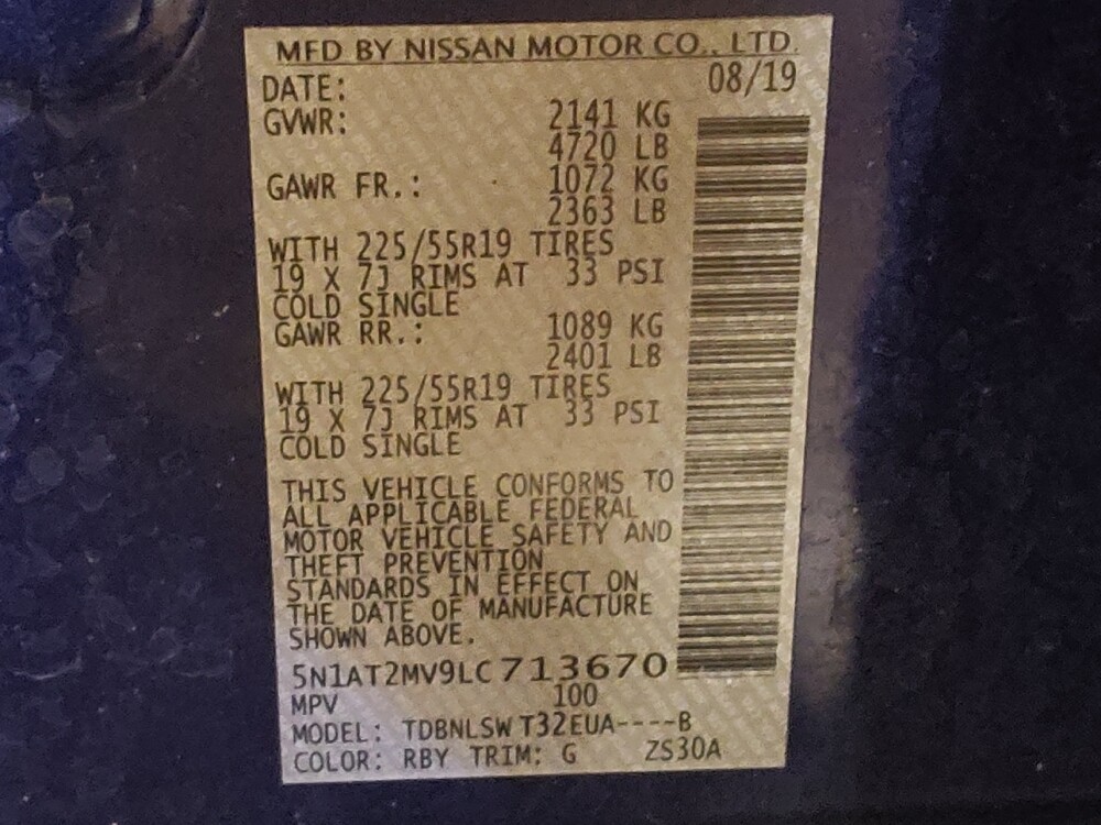 2020 Nissan Rogue in Conyers, GA 30094 - 18112697 33