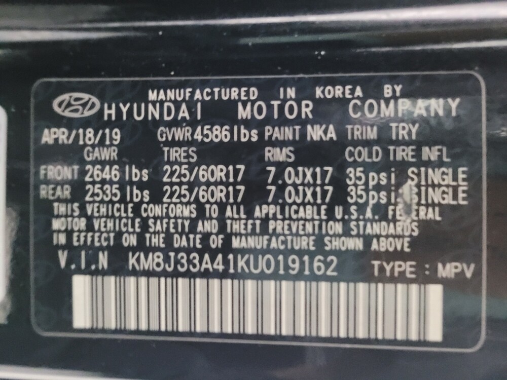 2019 Hyundai Tucson in Jacksonville, FL 32210 - 18112705 33