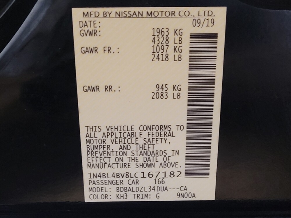 2020 Nissan Altima in Sanford, FL 32773 - 18112707 33