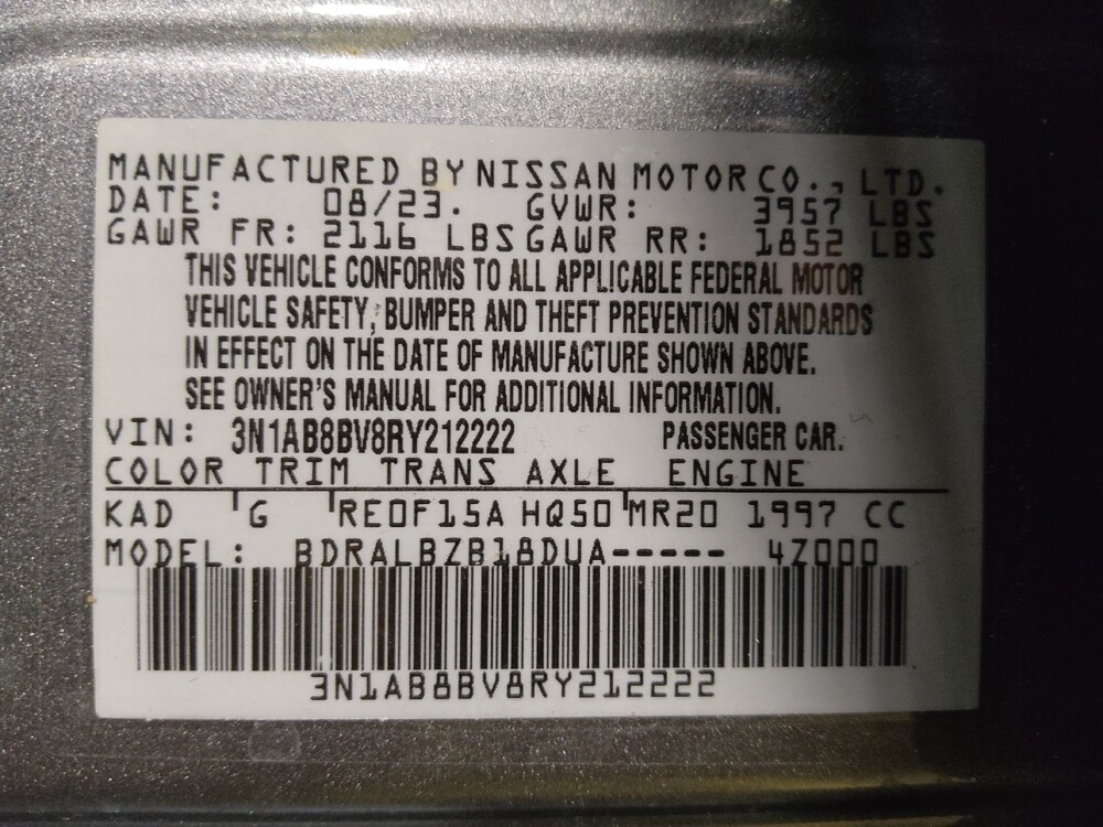 2024 Nissan Sentra in Ocala, FL 34471 - 18112716 33