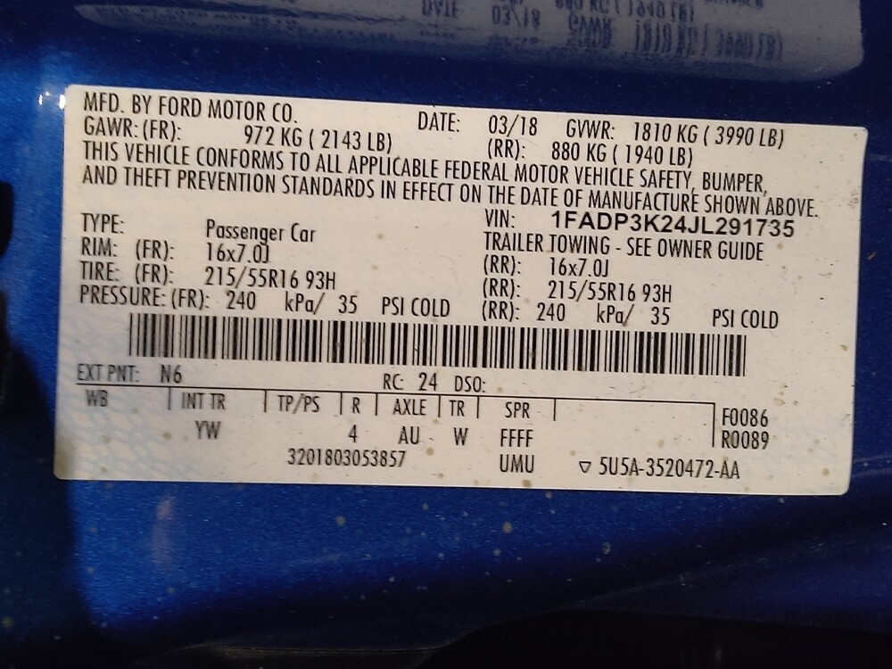 2018 Ford Focus in Sanford, FL 32773 - 18112718 33