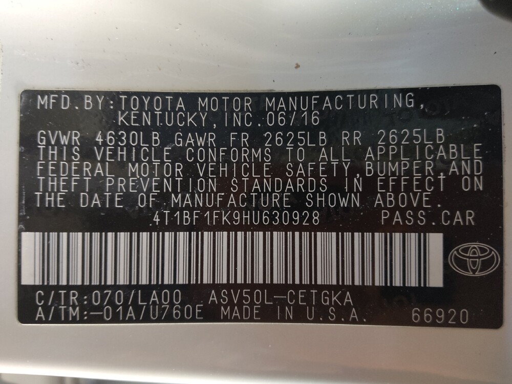 2017 Toyota Camry in Charleston, SC 29414 - 18112747 33