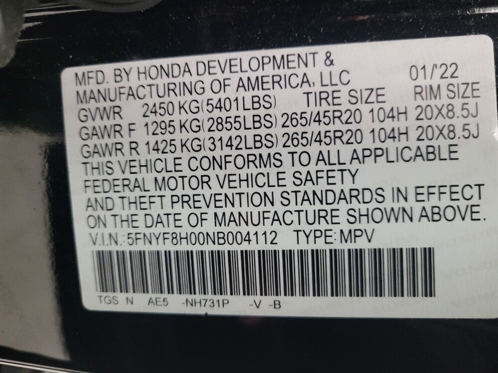 2022 Honda Passport in Memphis, TN 38128 - 18112760 33