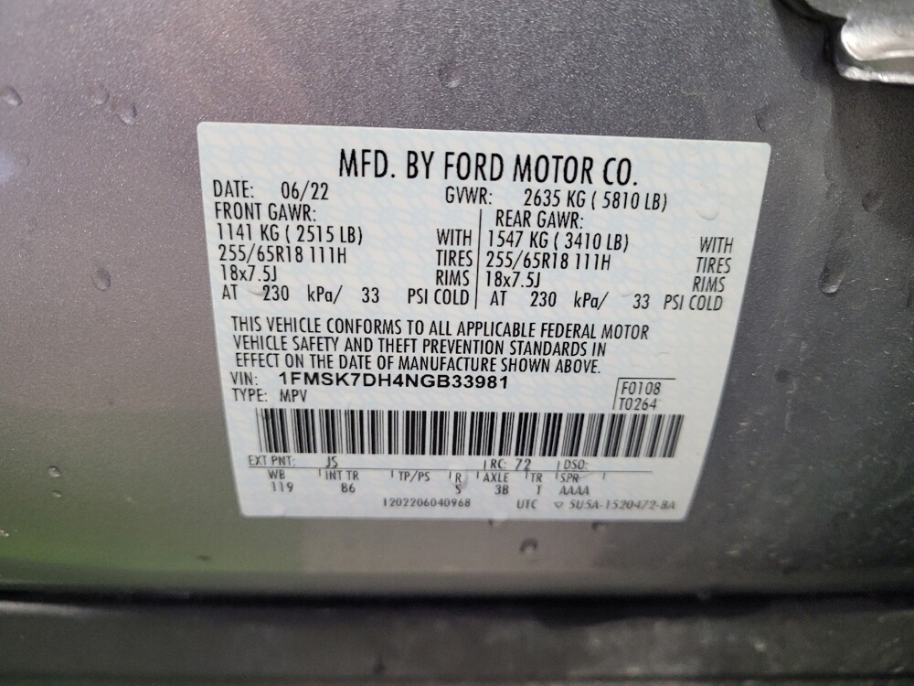 2022 Ford Explorer in Fairfield, OH 45014 - 18112801 33