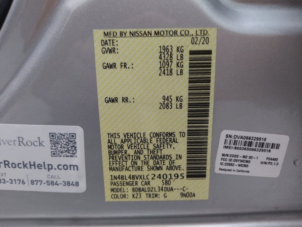 2020 Nissan Altima in St. Louis, MO 63136 - 18112827 33