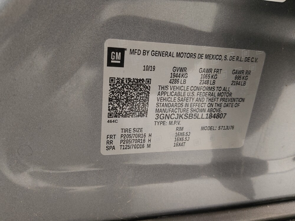 2020 Chevrolet Trax in St. Louis, MO 63136 - 18112829 33