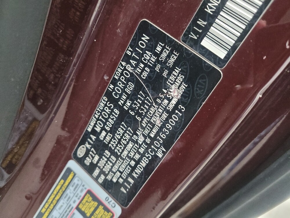 2018 Kia Sedona in Eastpointe, MI 48021 - 18112846 33