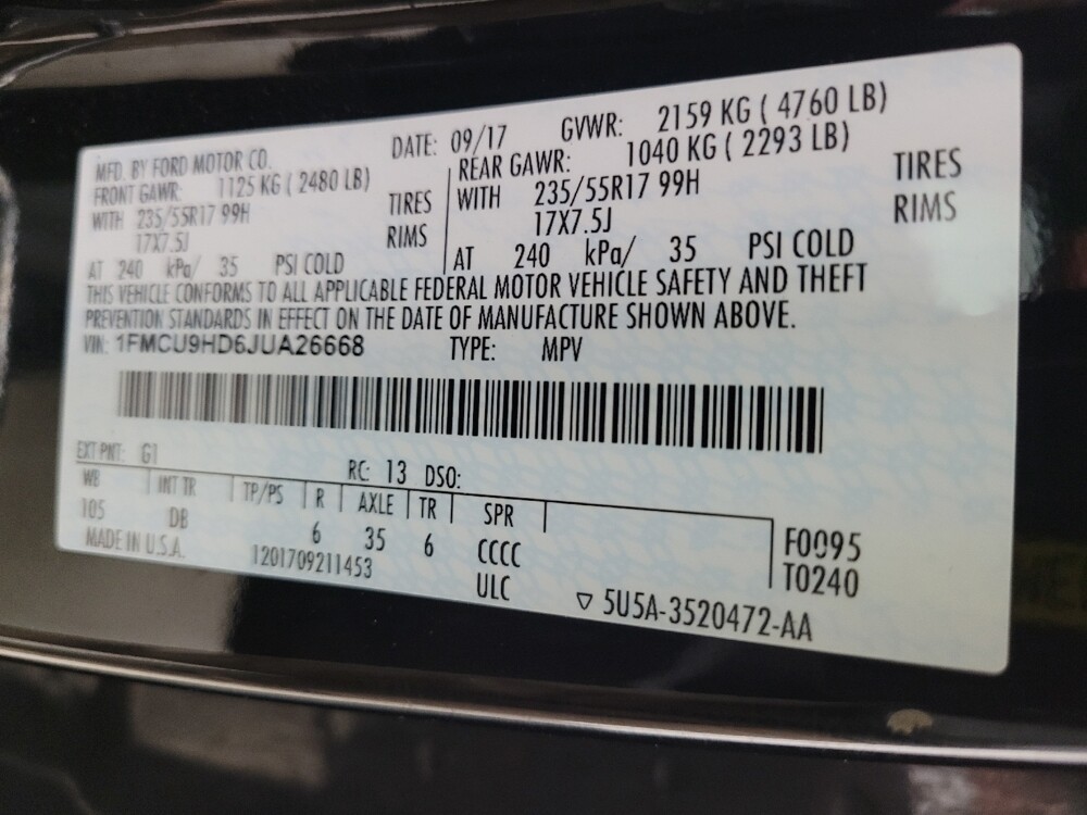 2018 Ford Escape in Grand Rapids, MI 49508 - 18112851 33