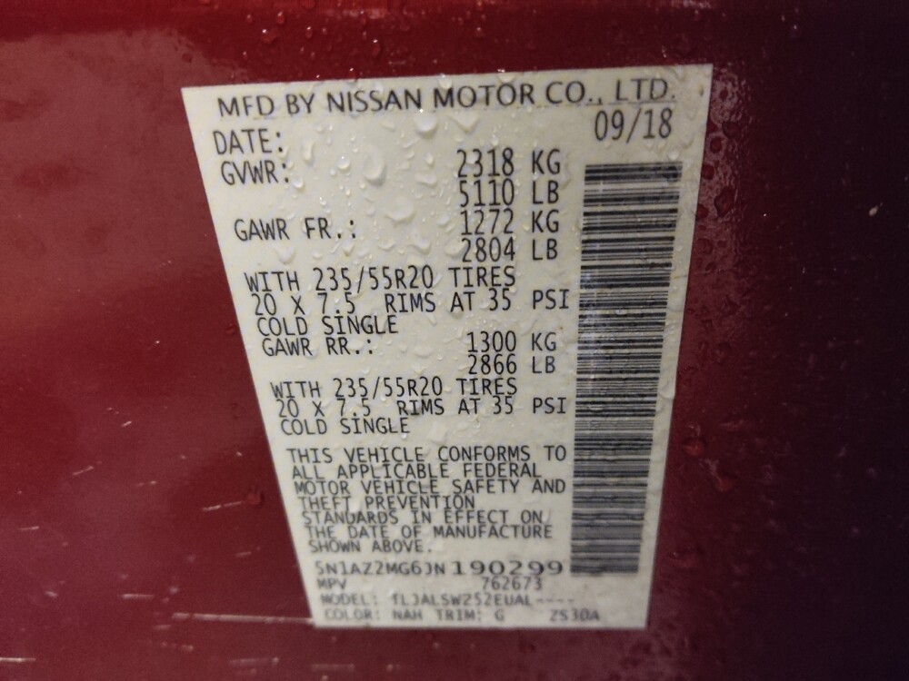 2018 Nissan Murano in Charleston, SC 29414 - 18112871 33