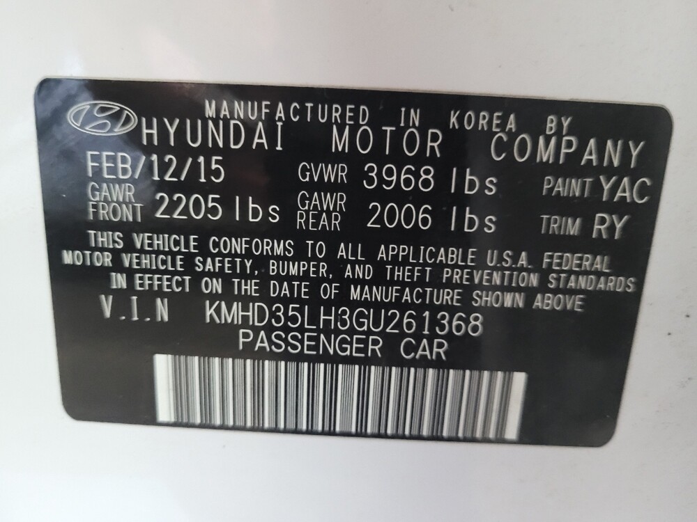 2016 Hyundai Elantra in Chesapeake, VA 23320 - 18112874 33