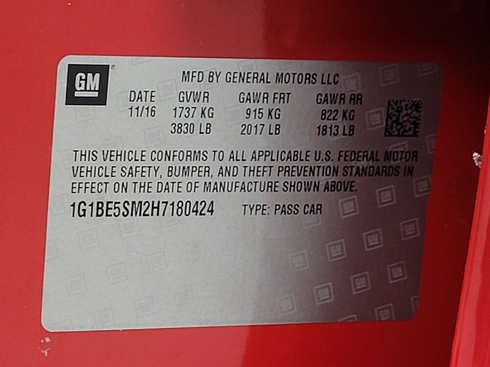 2017 Chevrolet Cruze in Antioch, TN 37013 - 18112885 33