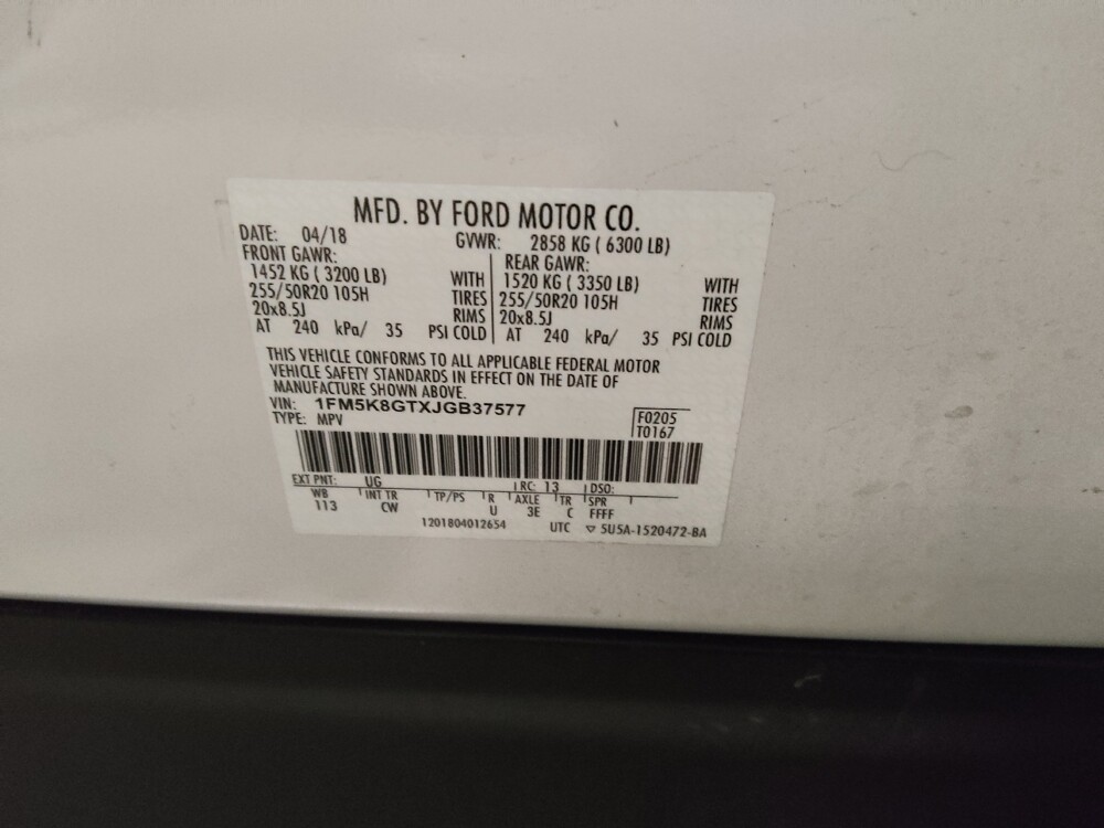 2018 Ford Explorer in New Castle, DE 19720 - 18112895 33