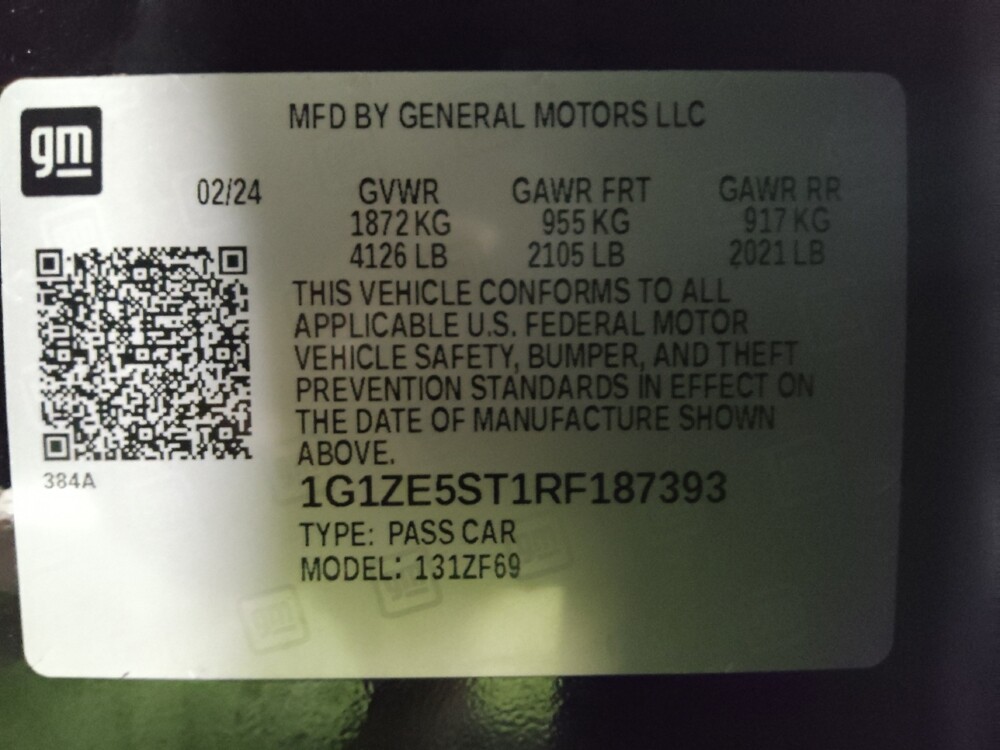 2024 Chevrolet Malibu in Union City, GA 30291 - 18112913 33