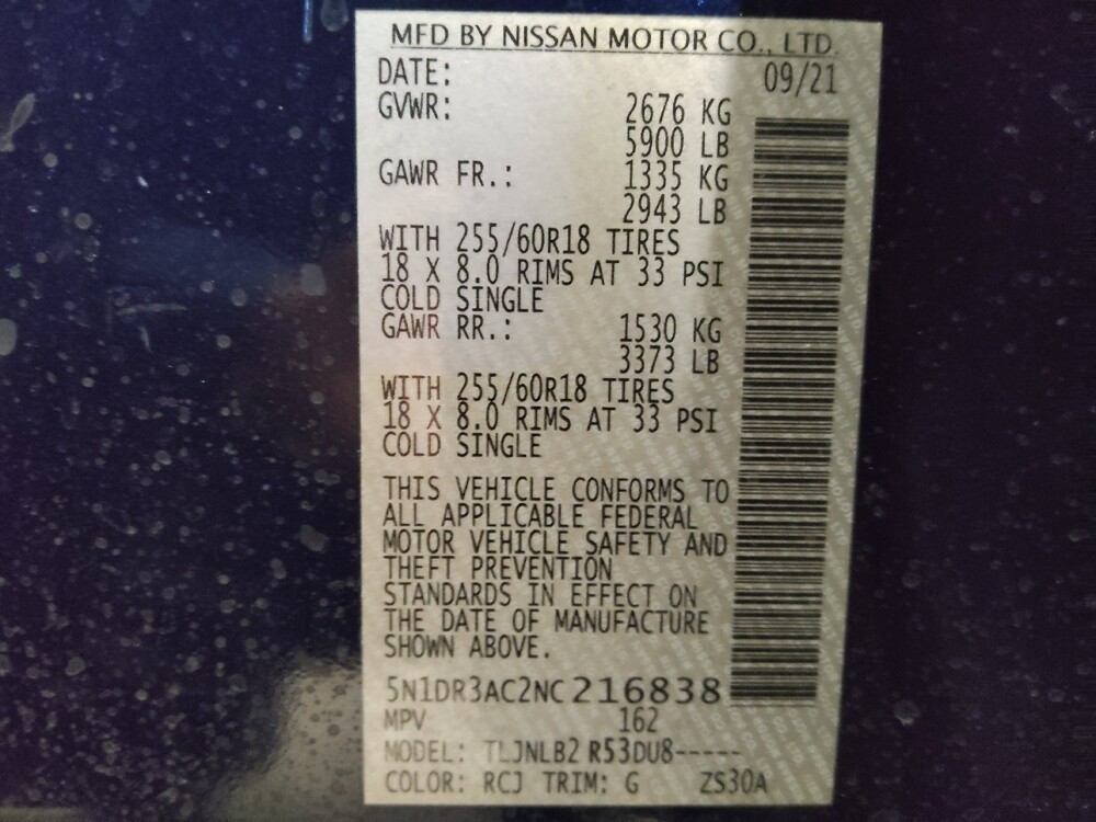 2022 Nissan Pathfinder in Conyers, GA 30094 - 18112938 33