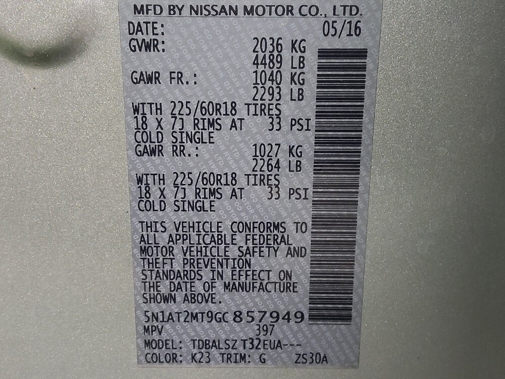 2016 Nissan Rogue in Tyler, TX 75701 - 18112946 33