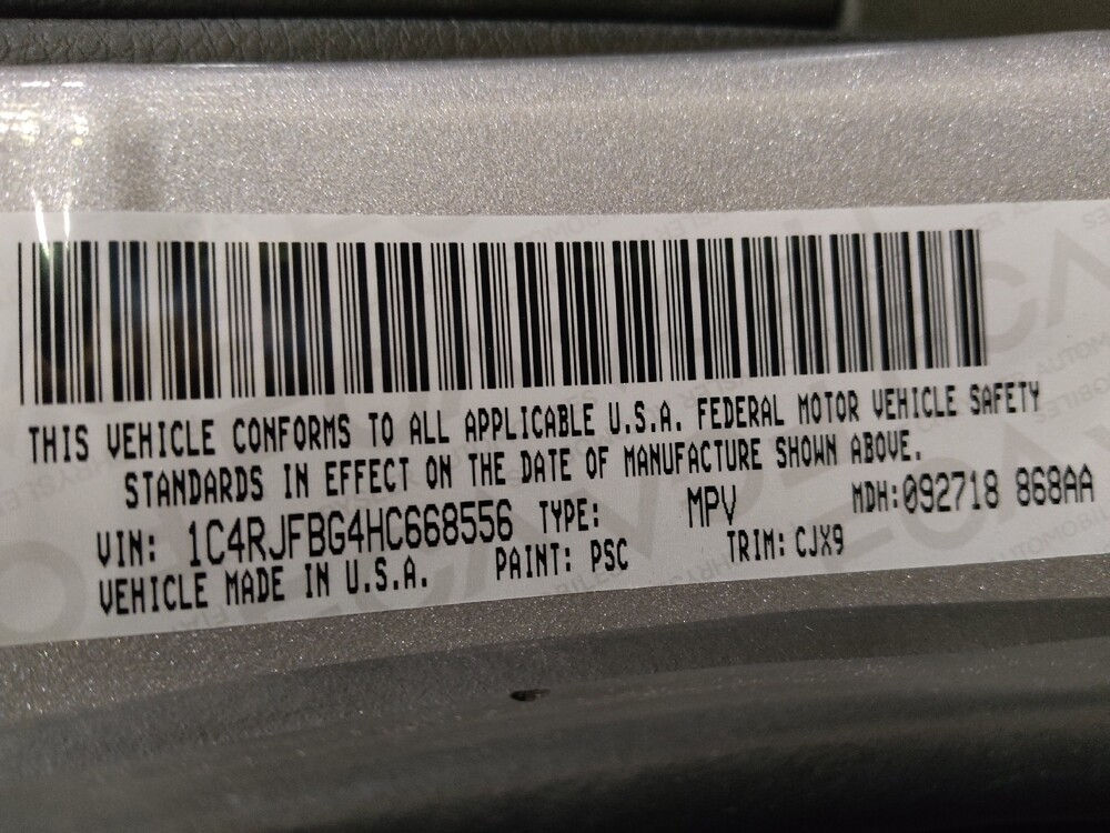 2017 Jeep Grand Cherokee in Conyers, GA 30094 - 18112977 33
