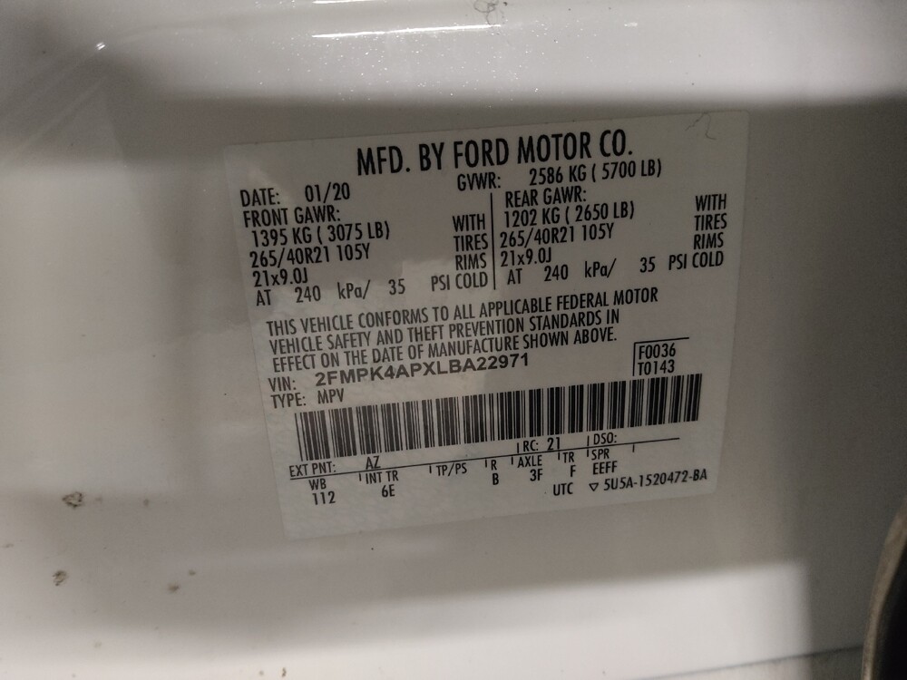 2020 Ford Edge in Augusta, GA 30907 - 18113025 33