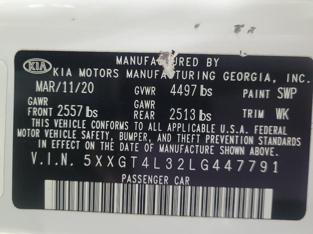 2020 Kia Optima in Augusta, GA 30907 - 18113026 33