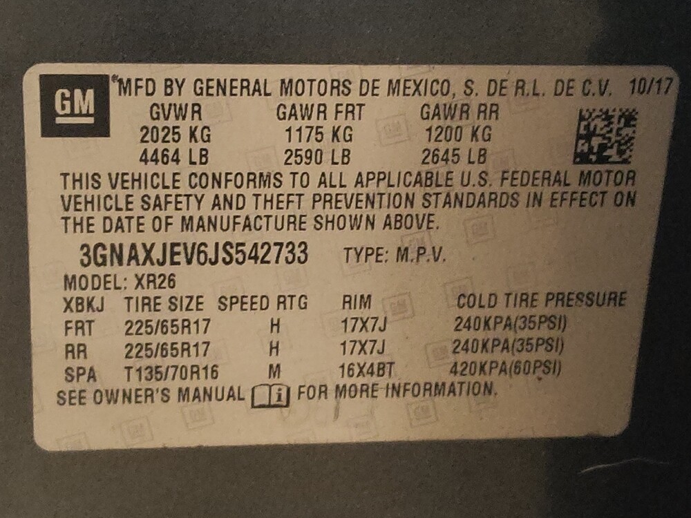 2018 Chevrolet Equinox in Fort Worth, TX 76116 - 18113029 32