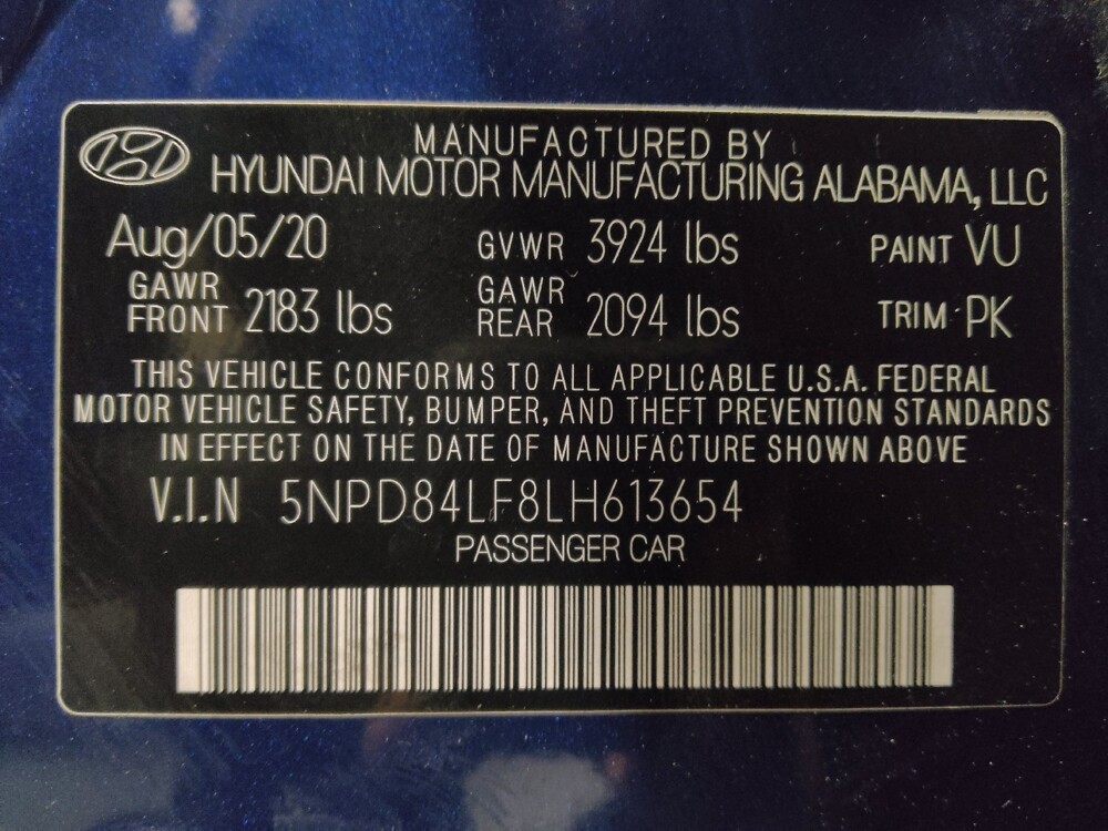 2020 Hyundai Elantra in Lauderdale Lakes, FL 33313 - 18113037 33