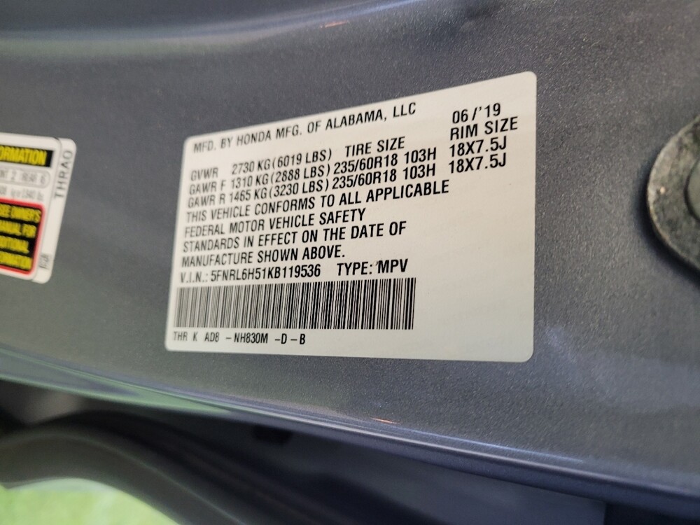 2019 Honda Odyssey in Cincinnati, OH 45255 - 18113043 33