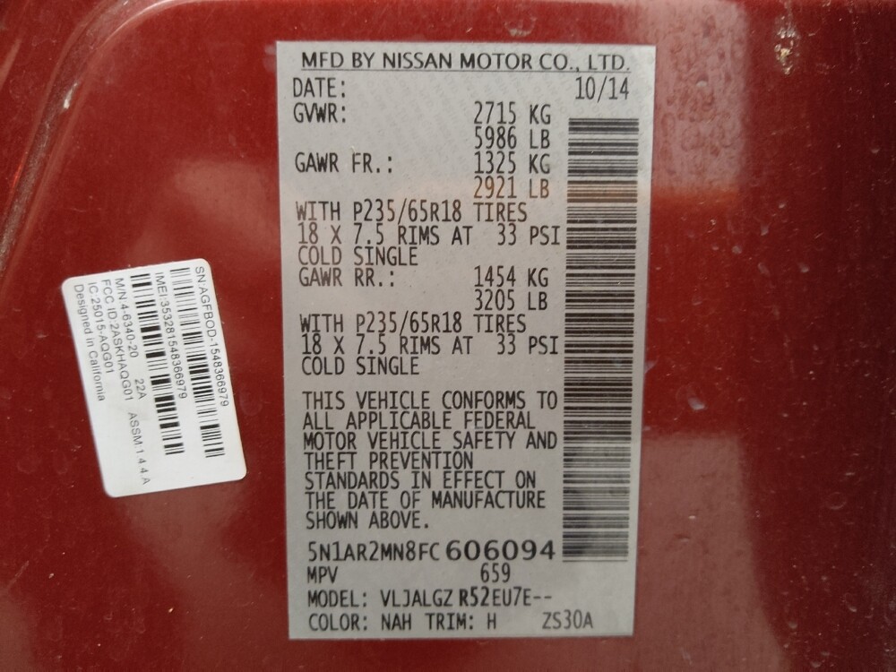 2015 Nissan Pathfinder in Denver, CO 80012 - 18113080 33