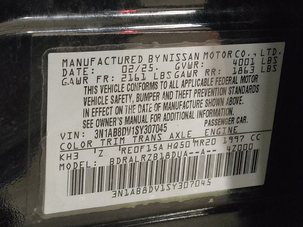 2025 Nissan Sentra in Arlington, TX 76011 - 18113097 33