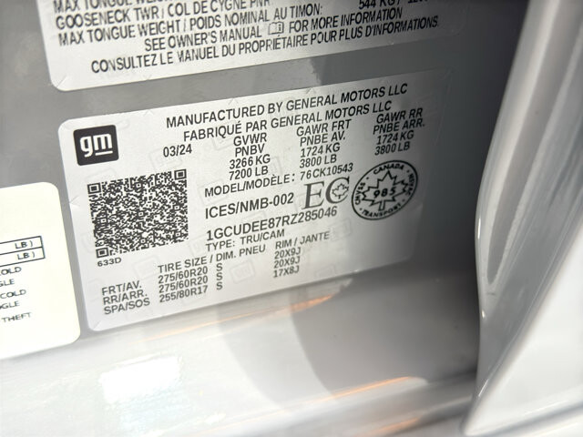 2024 Chevrolet Silverado 1500 in Burlington, WI 53105 - 18113128 45