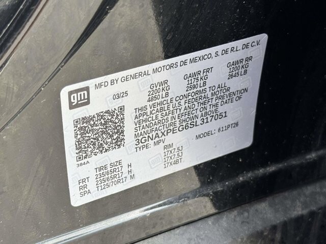 2025 Chevrolet Equinox in Winchester, VA 22602 - 18113134 30