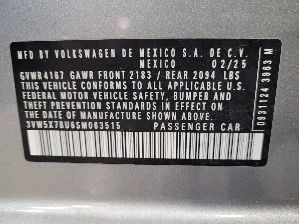2025 Volkswagen Jetta in Riverside, CA 92504 - 18113144 33