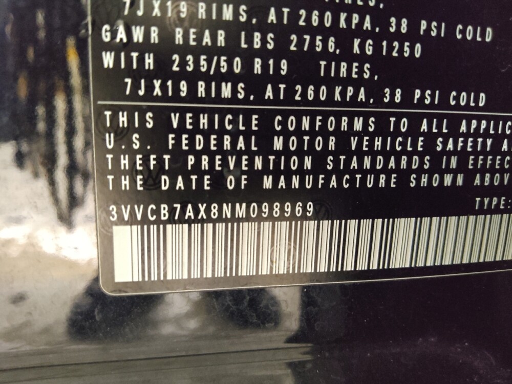 2022 Volkswagen Tiguan in Stone Mountain, GA 30083 - 18113178 33