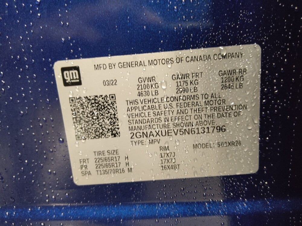 2022 Chevrolet Equinox in Tampa, FL 33619 - 18113200 33